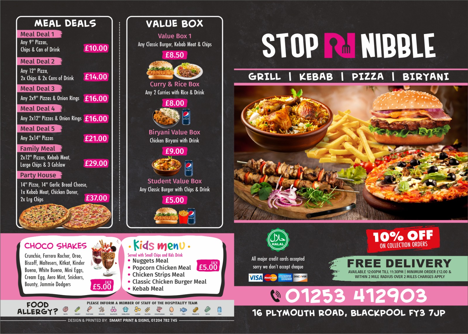 Photo of Stop N Nibble - 16 Plymouth Rd, Blackpool FY3 7JP